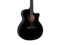 ESP LTD A-300E Tombstone Electro Acoustic, Black ESP LTD A-300E Tombstone Electro Acoustic, Black
